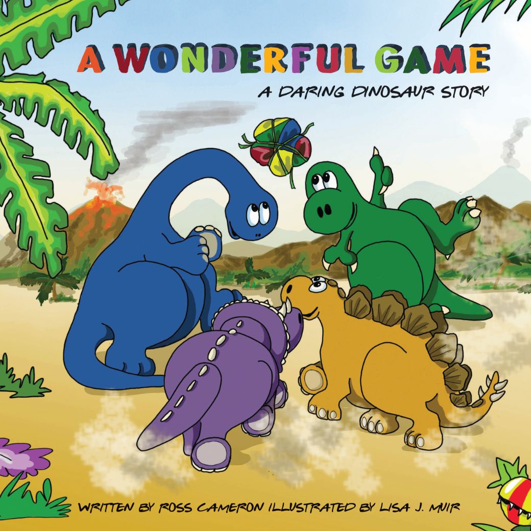 A Wonderful Game, A Daring Dinosaur Story - A Personalised Story for Your Kids [INCLUDES FREE SHIPPING]