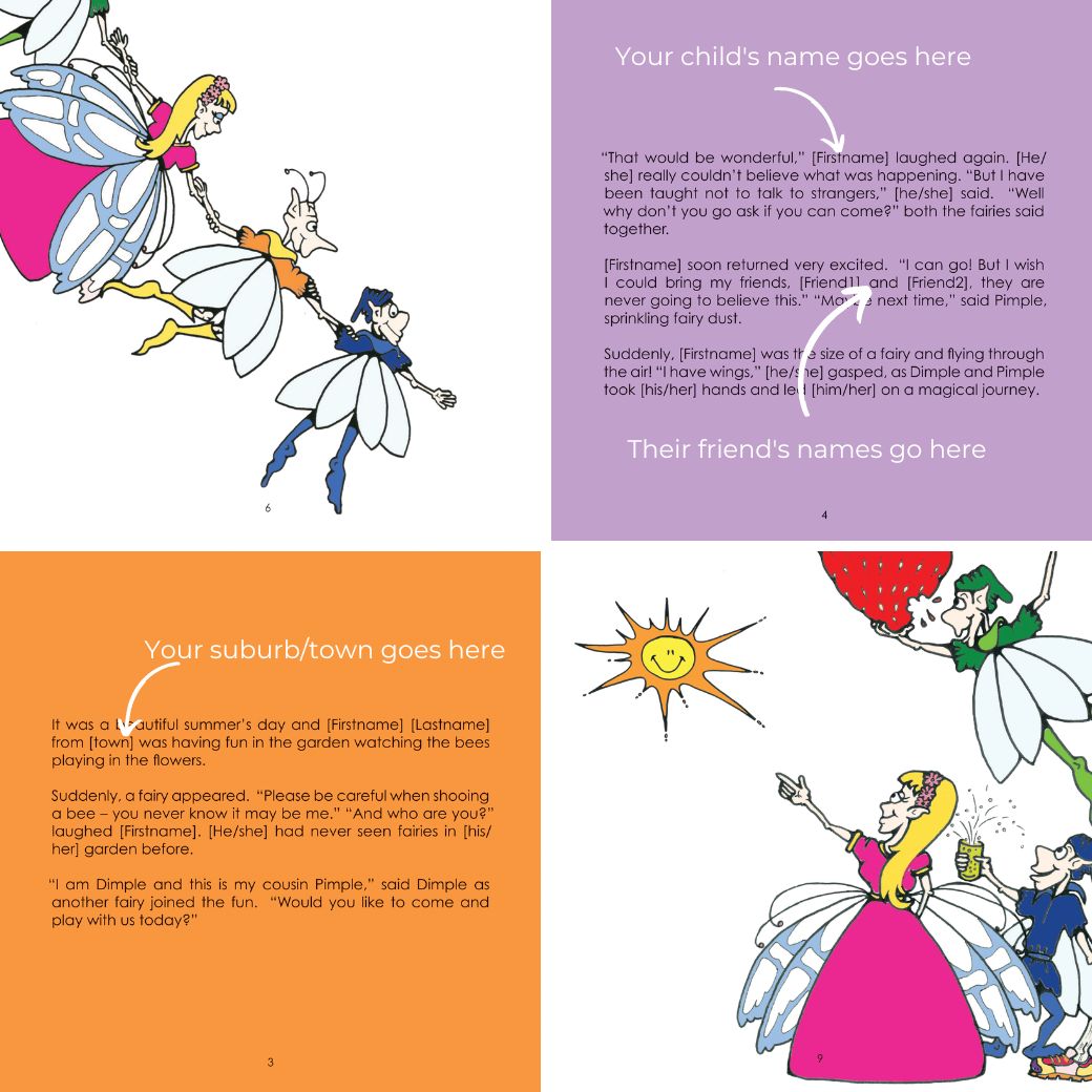 A Magical Day - A Personalised Story for Your Kids [INCLUDES FREE SHIPPING]