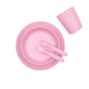 Bobo&boo Bamboo Dinnerware Set for Kids