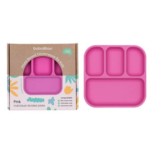 Bobo&Boo Plant-Based Divided Plate for Kids