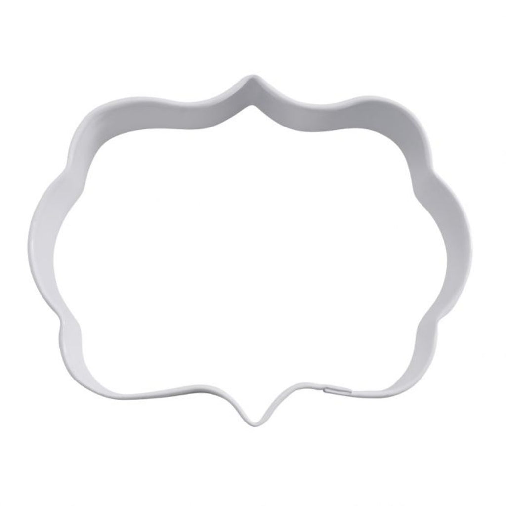 Plaque (9cm) cookier cutter for baking fondant, cookies and other things - Mikki and Me kids