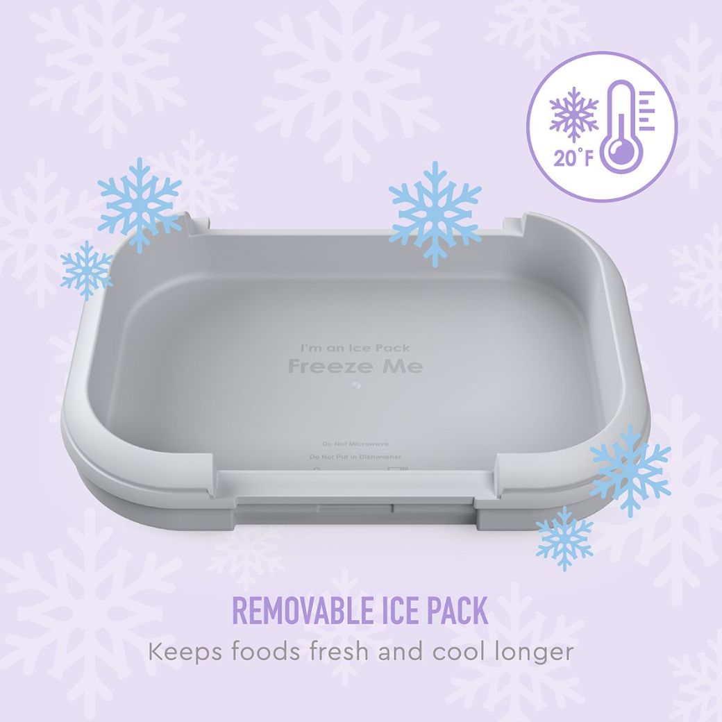 purple Bentgo chill kids leak proof lunch box - Mikki and Me
