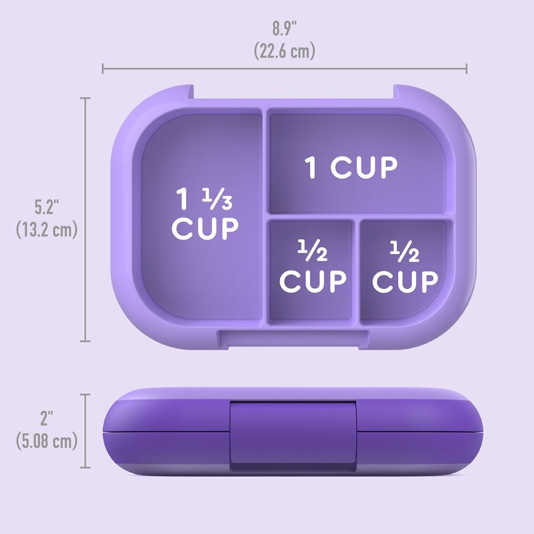 purple Bentgo chill kids leak proof lunch box - Mikki and Me