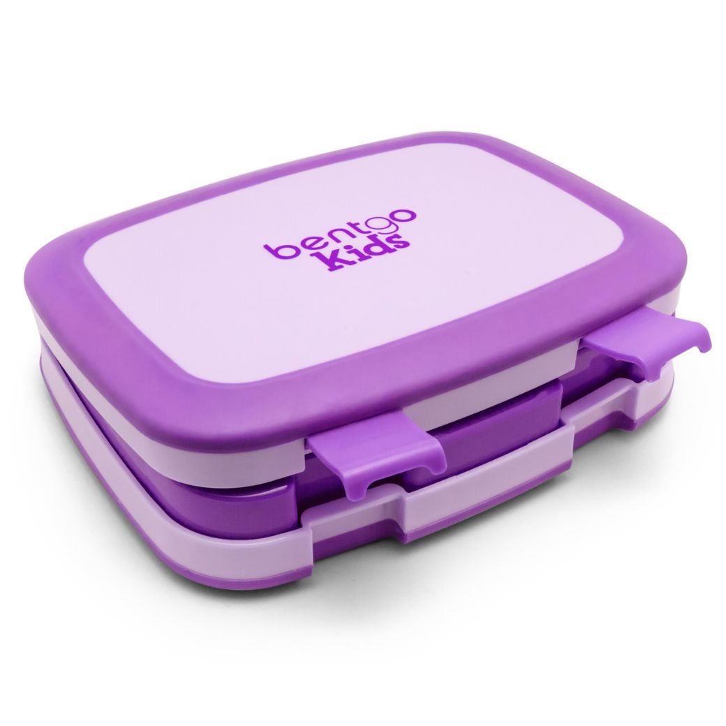 purple bentgo kids leak proof lunch box for school - Mikki and Me