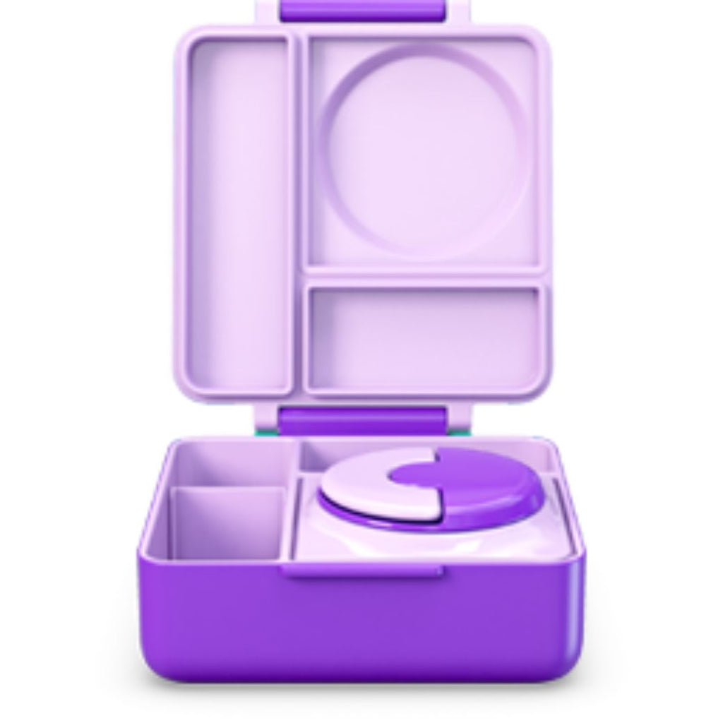 purple plum omie box v2 insulated hot lunch box for kids - Mikki and Me Kids