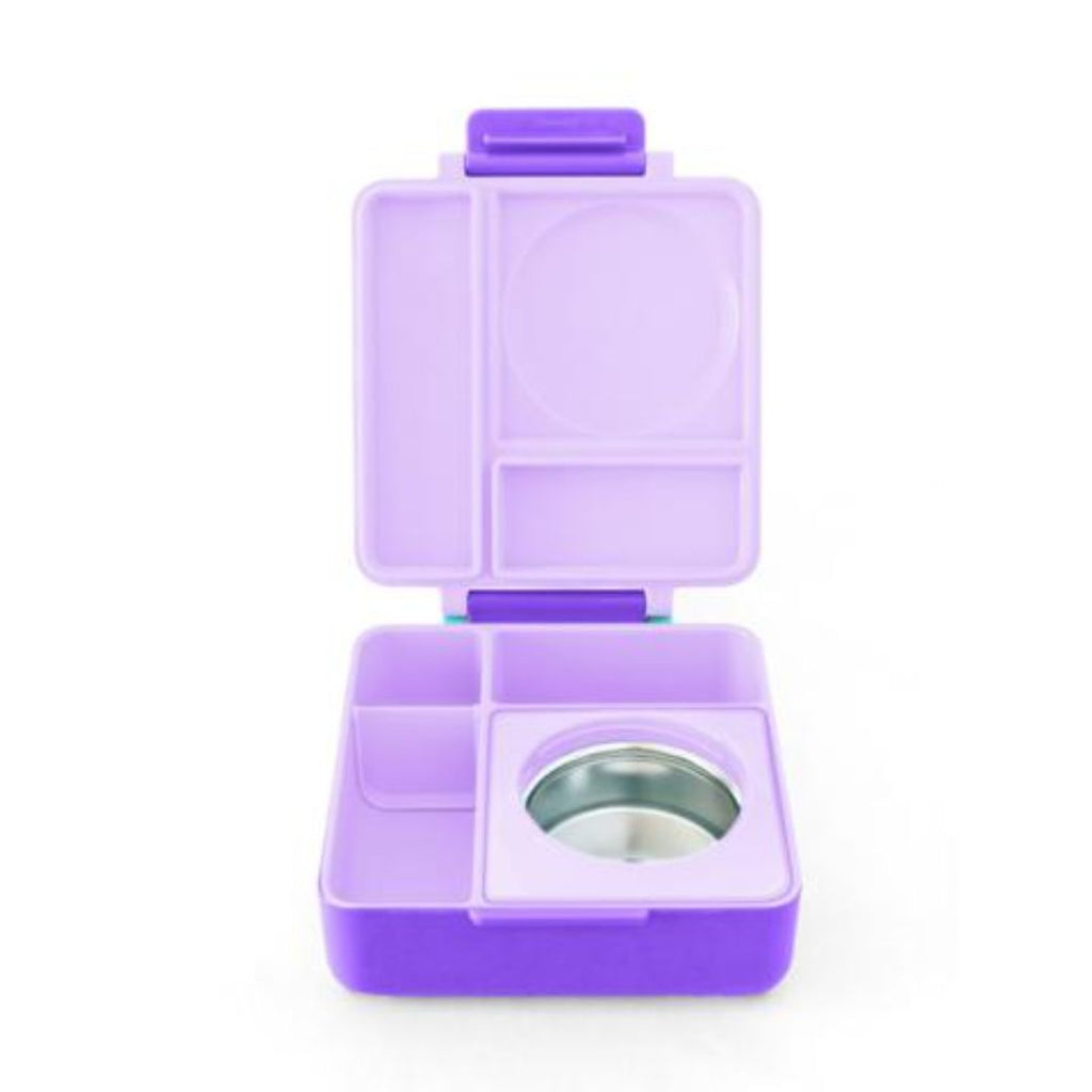 purple plum omie box v2 insulated hot lunch box for kids - Mikki and Me Kids