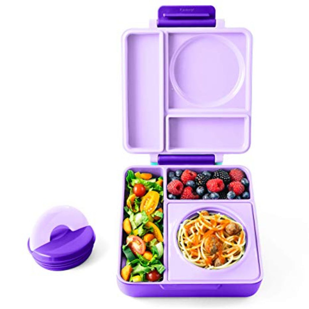 purple plum omie box v2 insulated hot lunch box for kids - Mikki and Me Kids