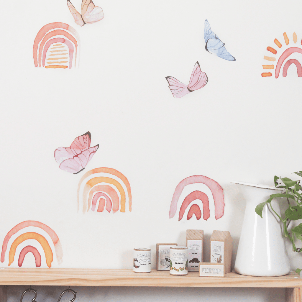 Rainbow Nursery & Playroom Wall Decals | Ella & Maeve