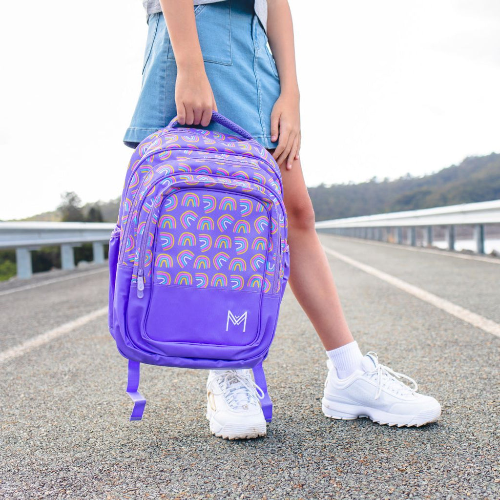 MontiiCo rainbows backpack for kids back to school - Mikki and Me Kids