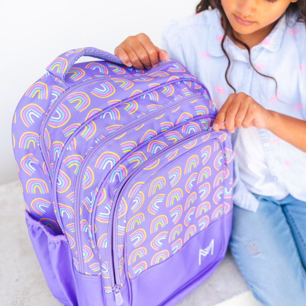 MontiiCo rainbows backpack for kids back to school - Mikki and Me Kids