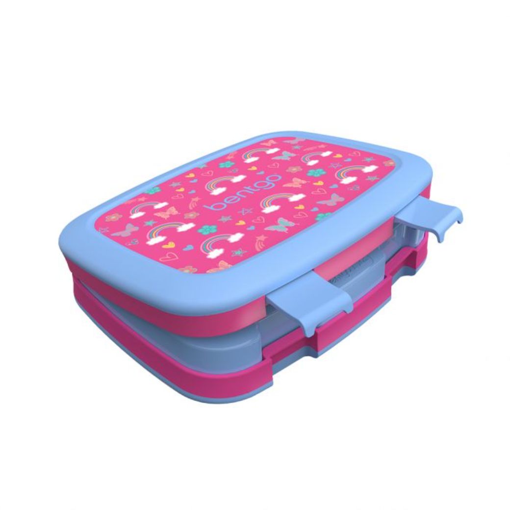 rainbows and butterflies bentgo kids leak proof lunch box for school - Mikki and Me