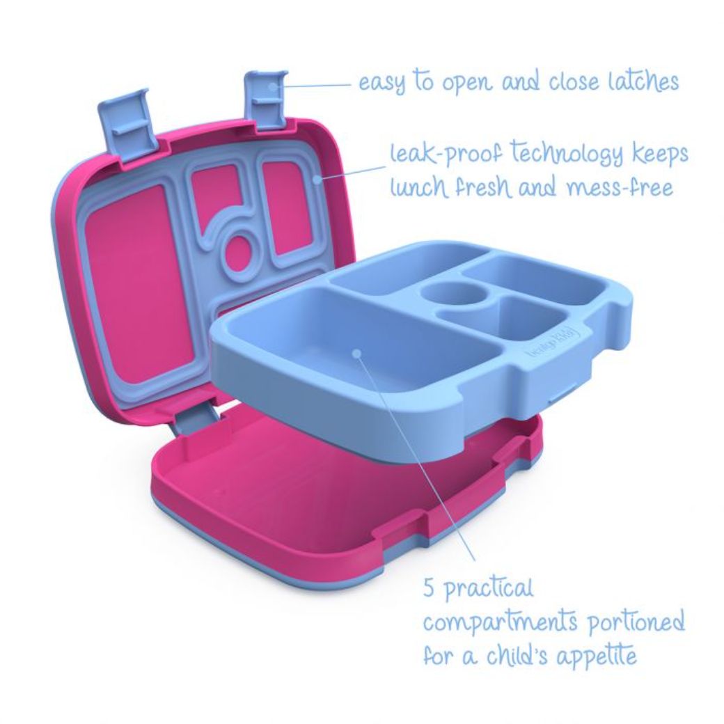 rainbows and butterflies bentgo kids leak proof lunch box for school - Mikki and Me