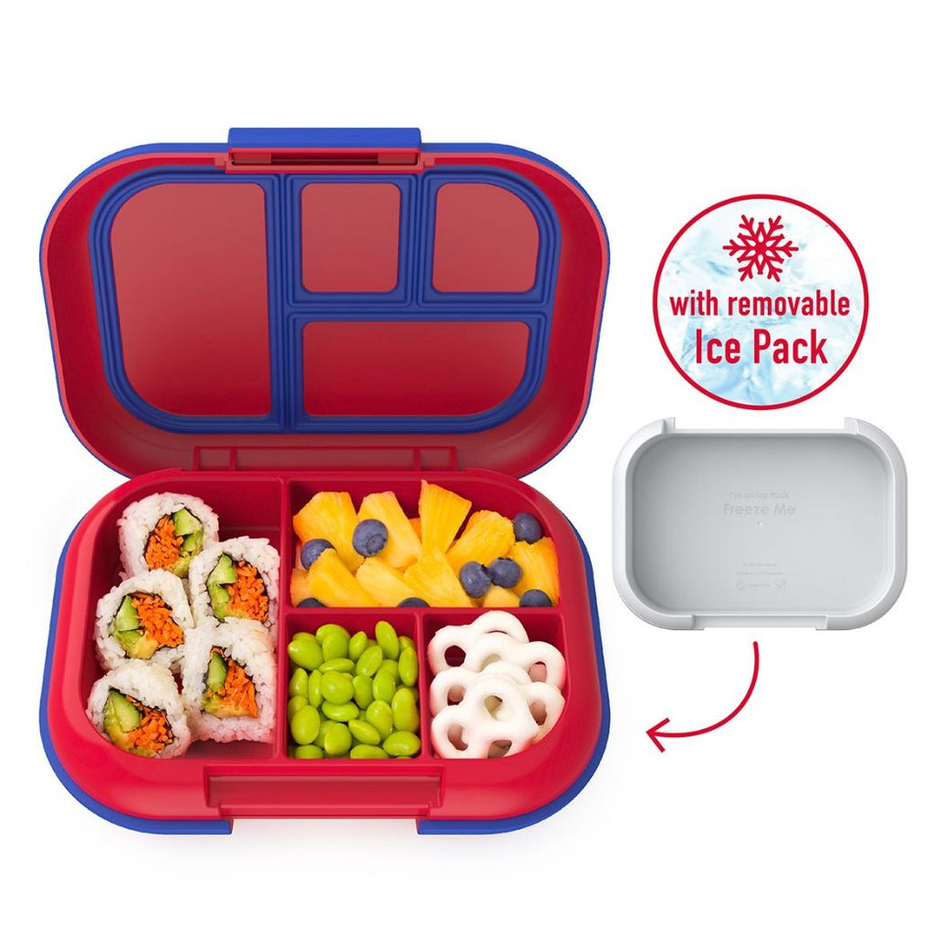 red Bentgo chill kids leak proof lunch box - Mikki and Me