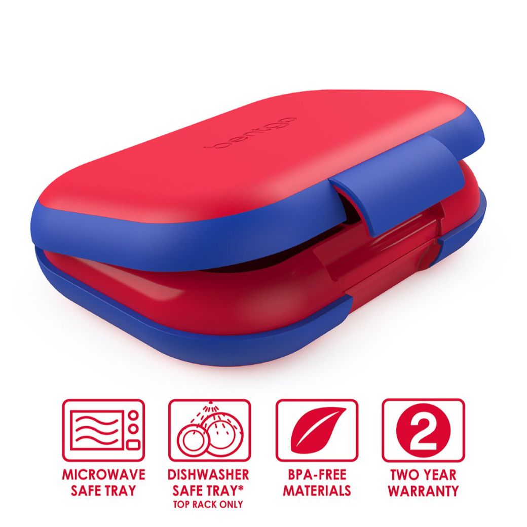 red Bentgo chill kids leak proof lunch box - Mikki and Me