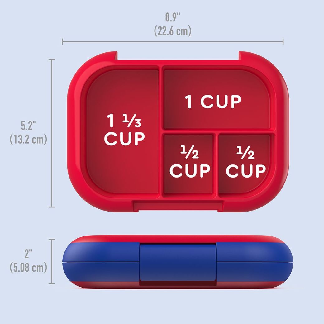 red Bentgo chill kids leak proof lunch box - Mikki and Me