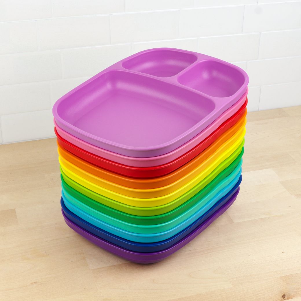 replay divided tray made out of recycled plastic - Mikki and Me Kids