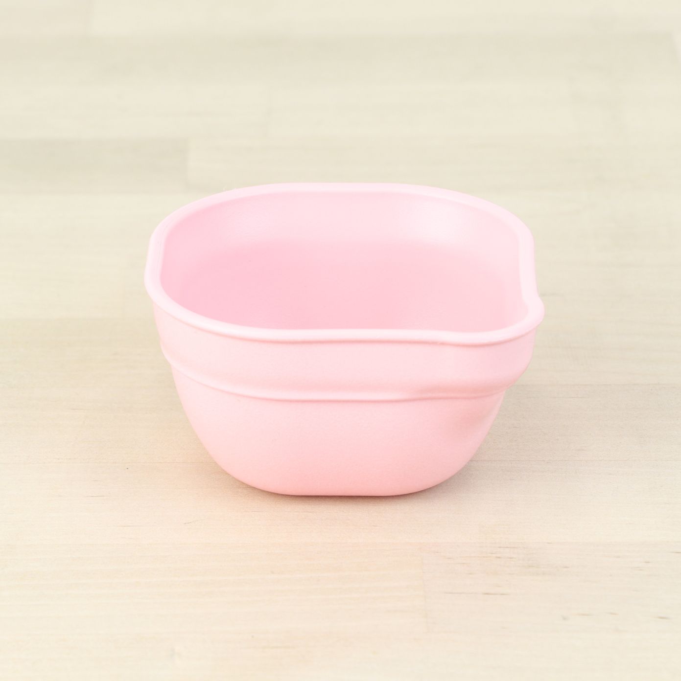 ice pink replay dip and pour bowls made out of recycled plastic - Mikki and Me Kids