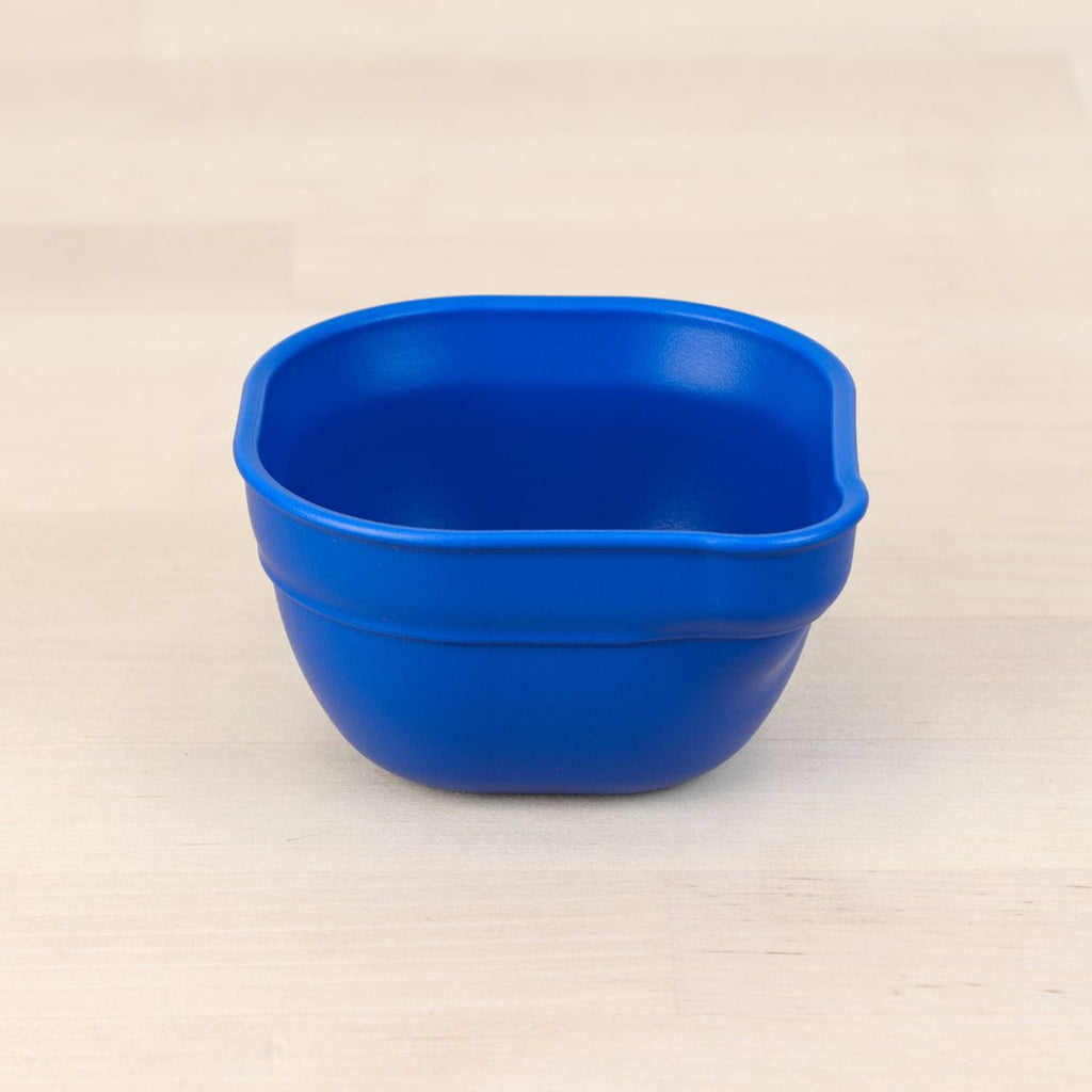 navy blue replay dip and pour bowls made out of recycled plastic - Mikki and Me Kids