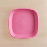 pink replay plate made out of recycled plastic - Mikki and Me Kids