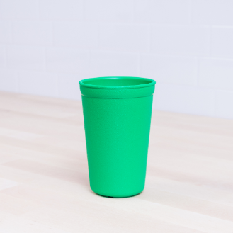 kelly green replay tumbler cup made out of recycled plastic - Mikki and Me Kids