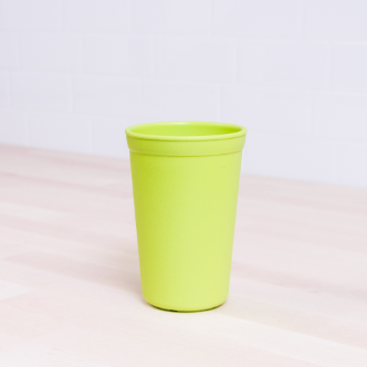 lime green replay tumbler cup made out of recycled plastic - Mikki and Me Kids