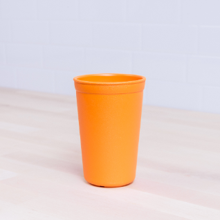 orange replay tumbler cup made out of recycled plastic - Mikki and Me Kids