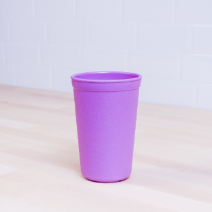 purple replay tumbler cup made out of recycled plastic - Mikki and Me Kids