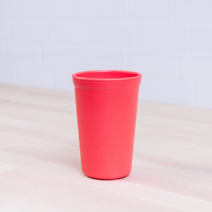 red replay tumbler cup made out of recycled plastic - Mikki and Me Kids