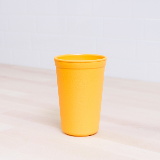 sunny yellow replay tumbler cup made out of recycled plastic - Mikki and Me Kids