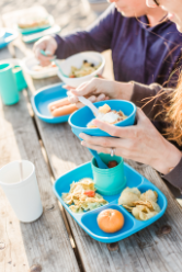 replay large bowl made out of recycled plastic for kids, adults and picnics- Mikki and Me Kids