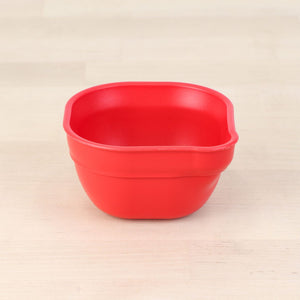 red replay dip and pour bowls made out of recycled plastic - Mikki and Me Kids