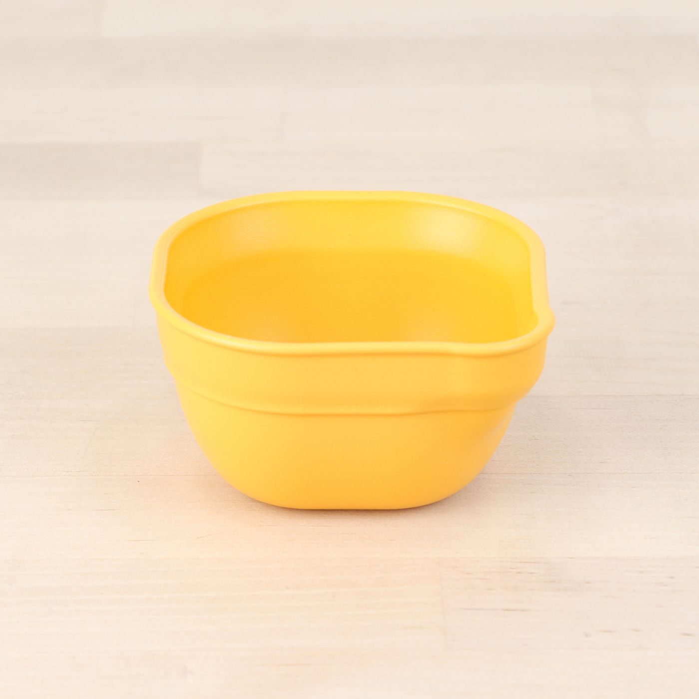 sunny yellow replay dip and pour bowls made out of recycled plastic - Mikki and Me Kids