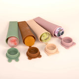 Tubies Silicone Push Up Icy Pole Moulds for Kids