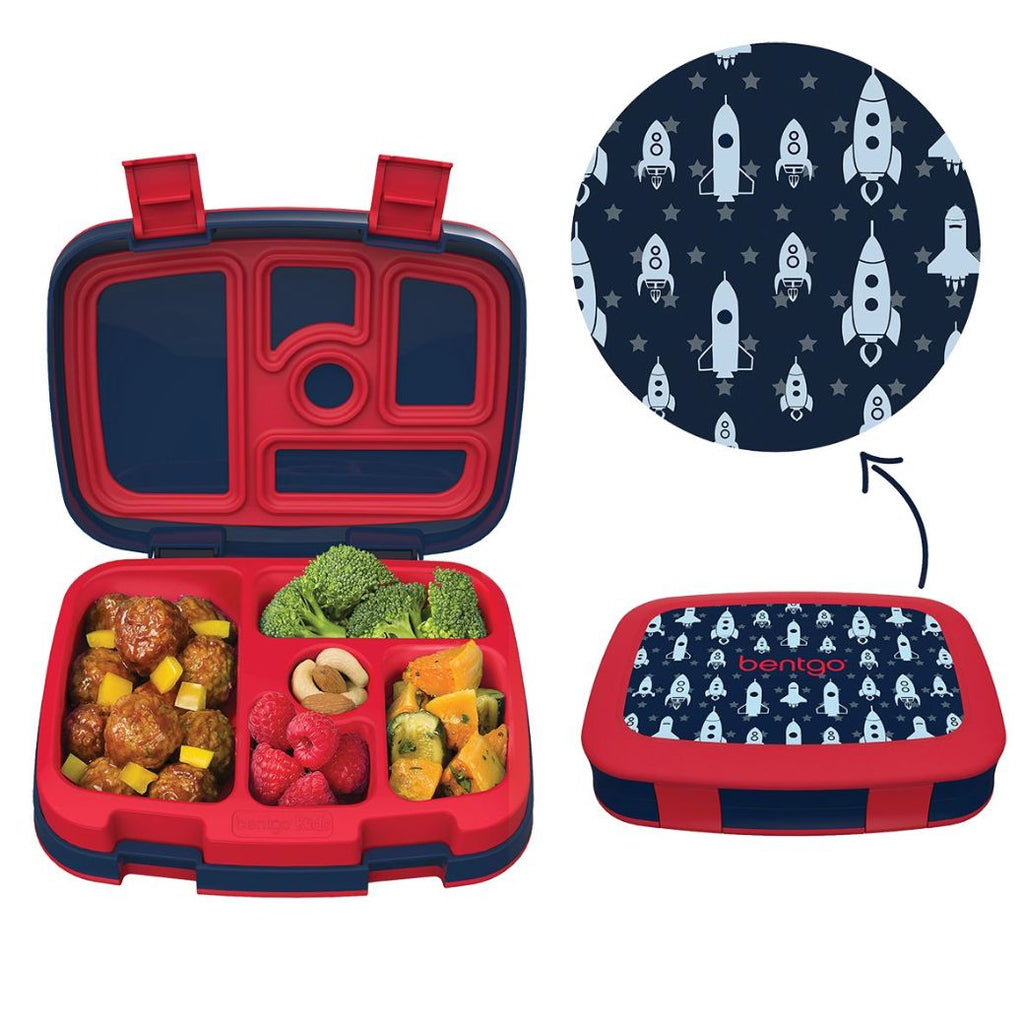 space rockets bentgo kids leak proof lunch box for school - Mikki and Me
