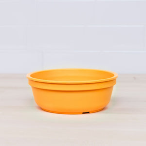 sunny yellow replay bowl for kids made from recycled plastic - Mikki and Me Kids
