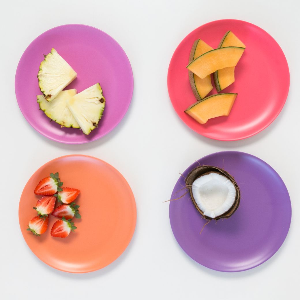 Bobo&Boo Bamboo Plates – 4 Pack