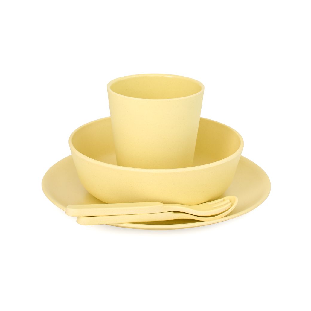 Bobo&boo Bamboo Dinnerware Set for Kids