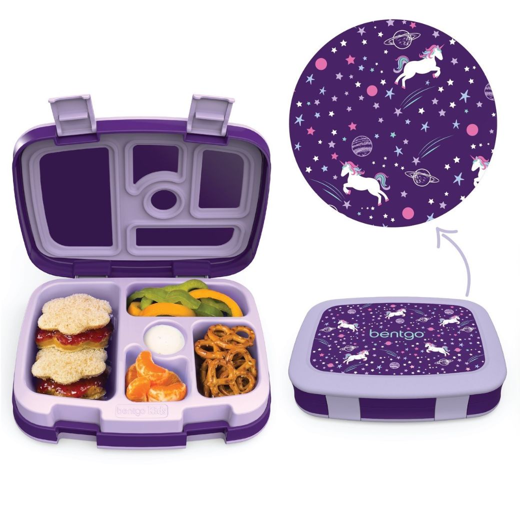 unicorns bentgo kids leak proof lunch box for school - Mikki and Me