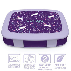unicorns bentgo kids leak proof lunch box for school - Mikki and Me
