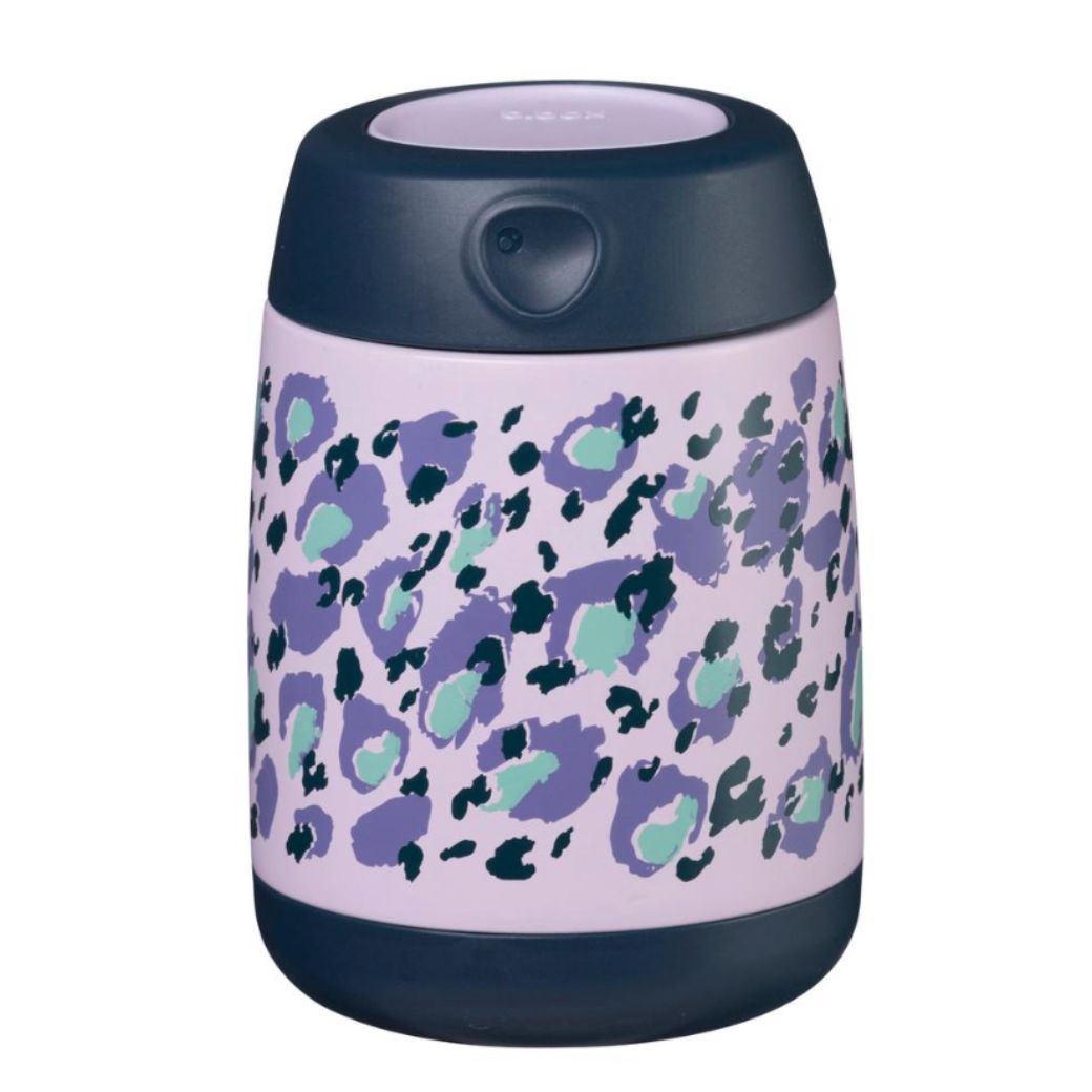 wild indigo b.box mini insulated food jar for kids lunches - Mikki and Me Kids
