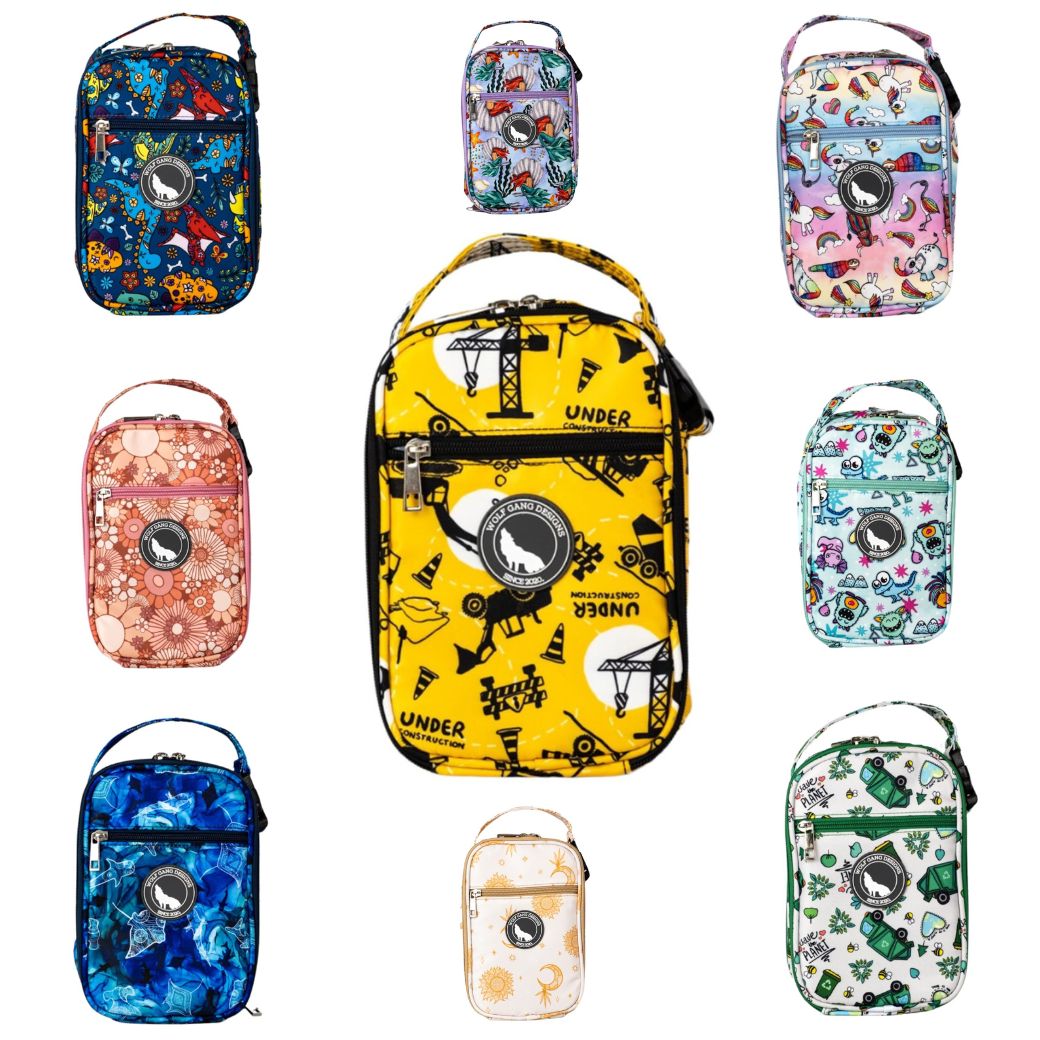 Wolf Gang Designs Small Insulated Lunch Bag for Kids